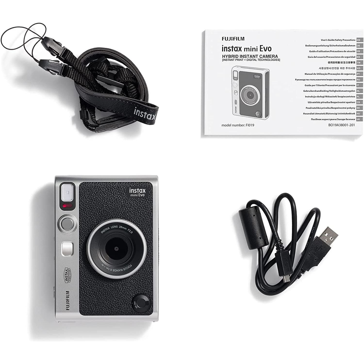 Buy FUJIFILM,FujiFilm instax mini EVO instant photo camera and printer with with 2.7 inch LCD screen, 10 Lens and 10 Film effects - Gadcet.com | UK | London | Scotland | Wales| Ireland | Near Me | Cheap | Pay In 3 | Cameras